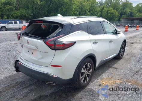 2020 Nissan Murano Sv Intelligent Awd z USA, uszkodzony, nr VIN 5N1AZ2BS9LN156688